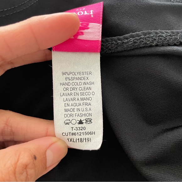 SOLD Y2K Deadstock Dori Coquette Glam Goth Lace Tank Top - Picture 9 of 10